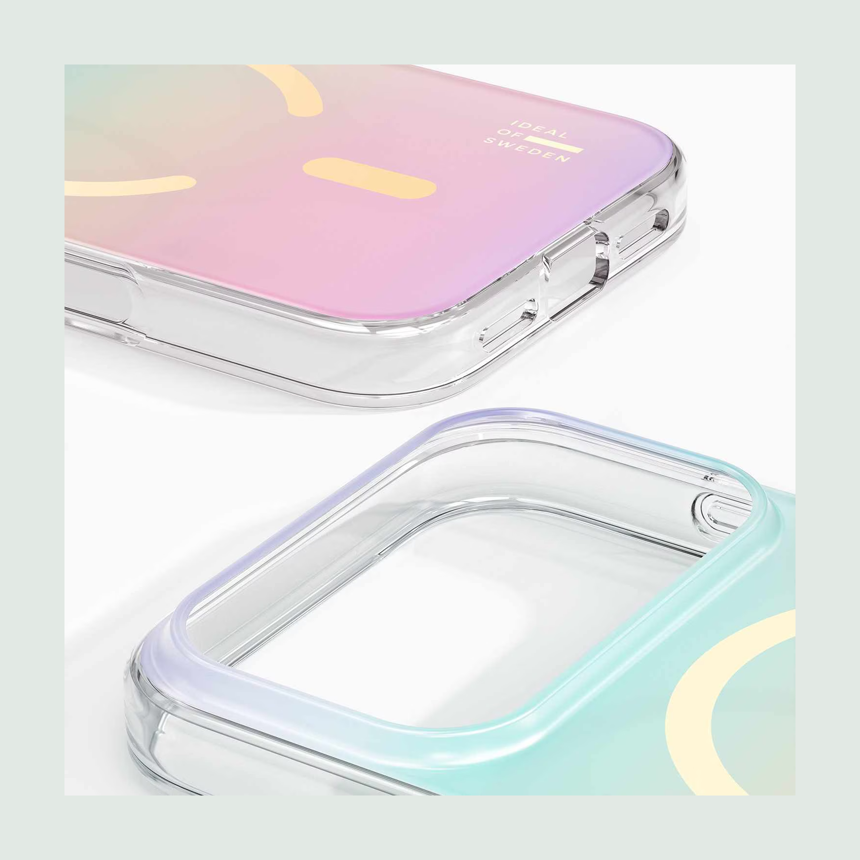 Ideal of Sweden - Clear MagSafe Mid Case Shimmer for iPhone 17 Pro Max