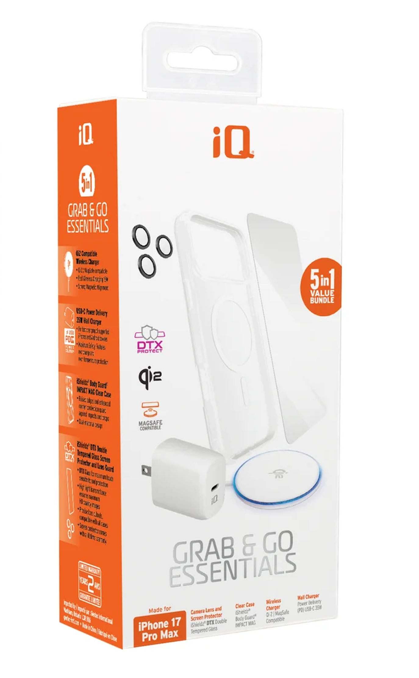 iQ Grab & Go Bundle - iPhone 17 Pro Max