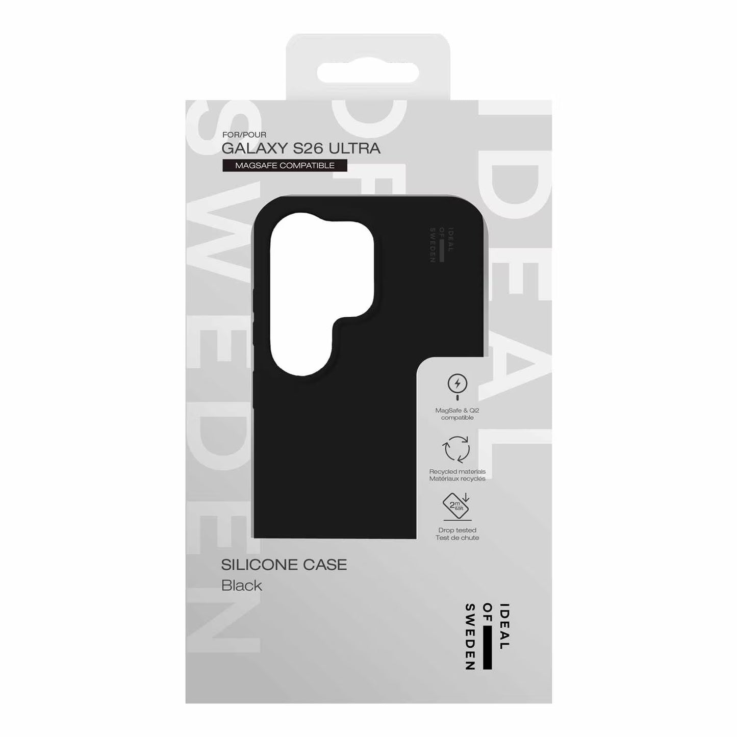 Galaxy S26 Ultra Ideal Of Sweden Magsafe Silicone Case - Black