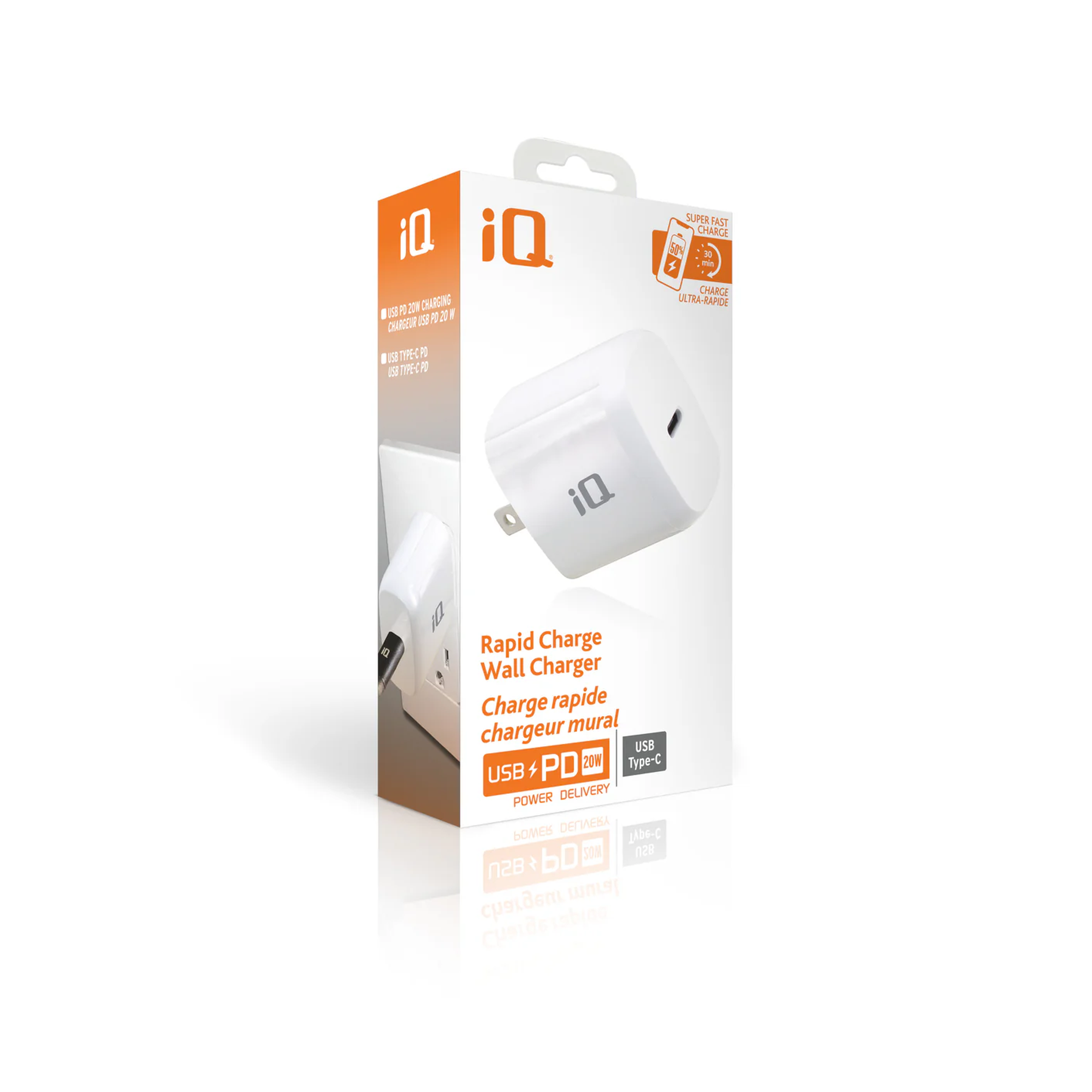 iQ 20W PD Wall Charger Block
