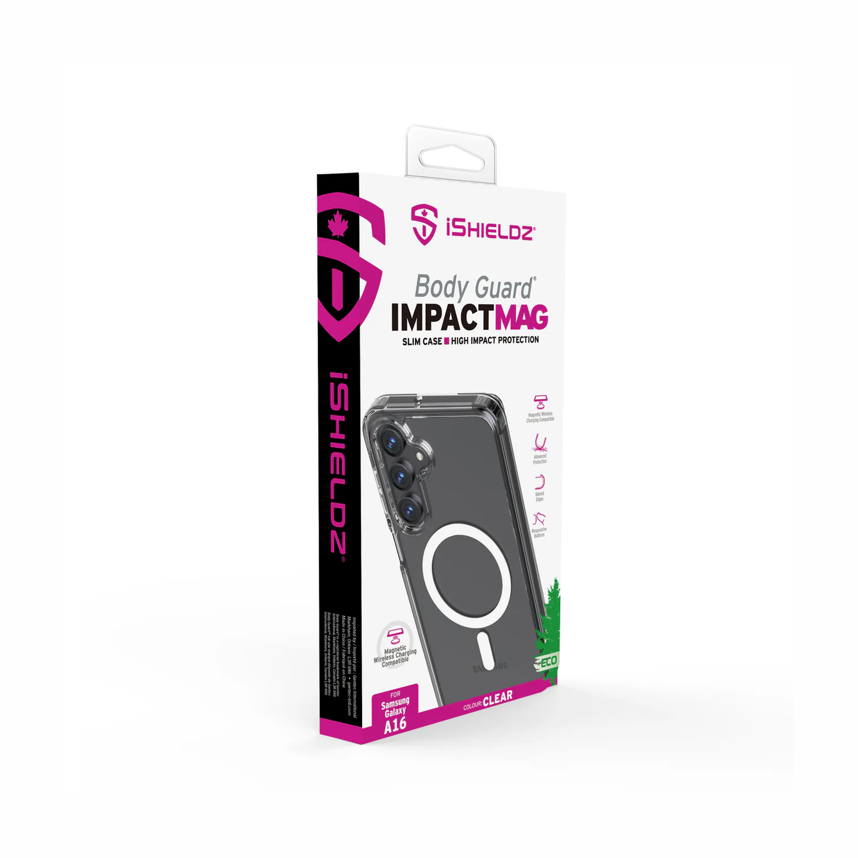 Galaxy A16 iShieldz Bodyguard ImpactMAG Case - Clear