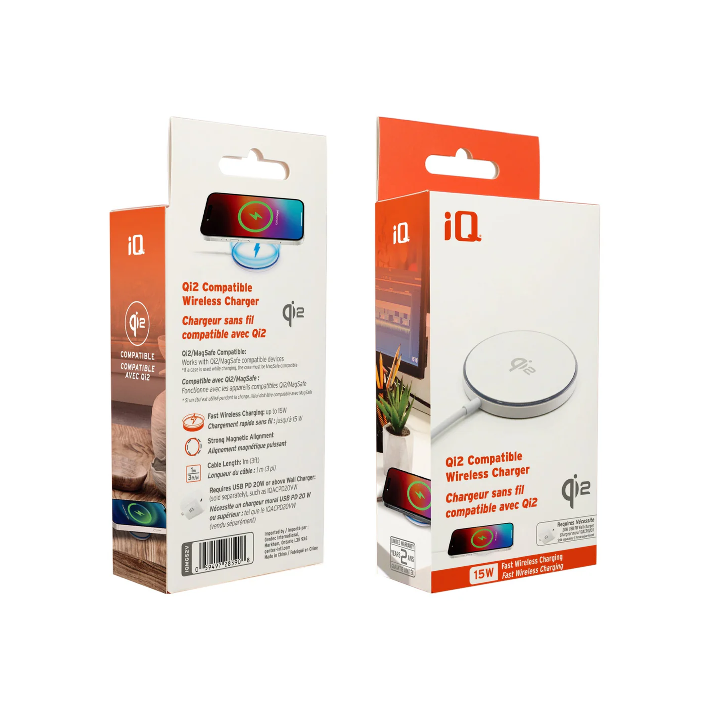 iQ Qi 2 Magnetic Wireless Charger