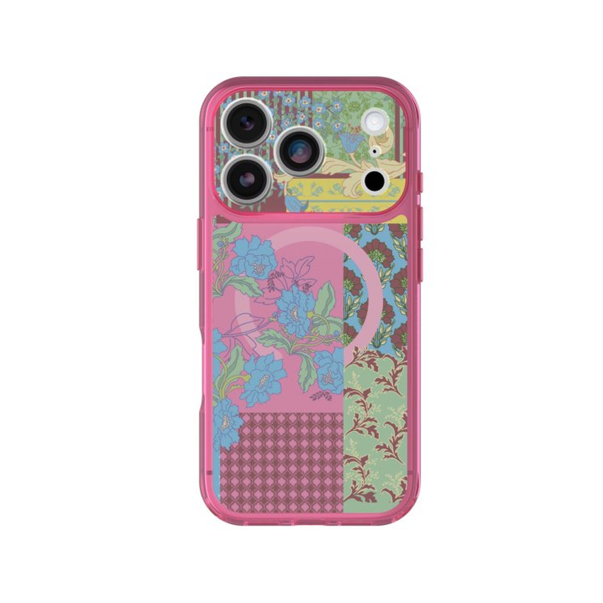 iPhone 18 Pro Otterbox Lumen w/Magnets Case -Patchwork Petals