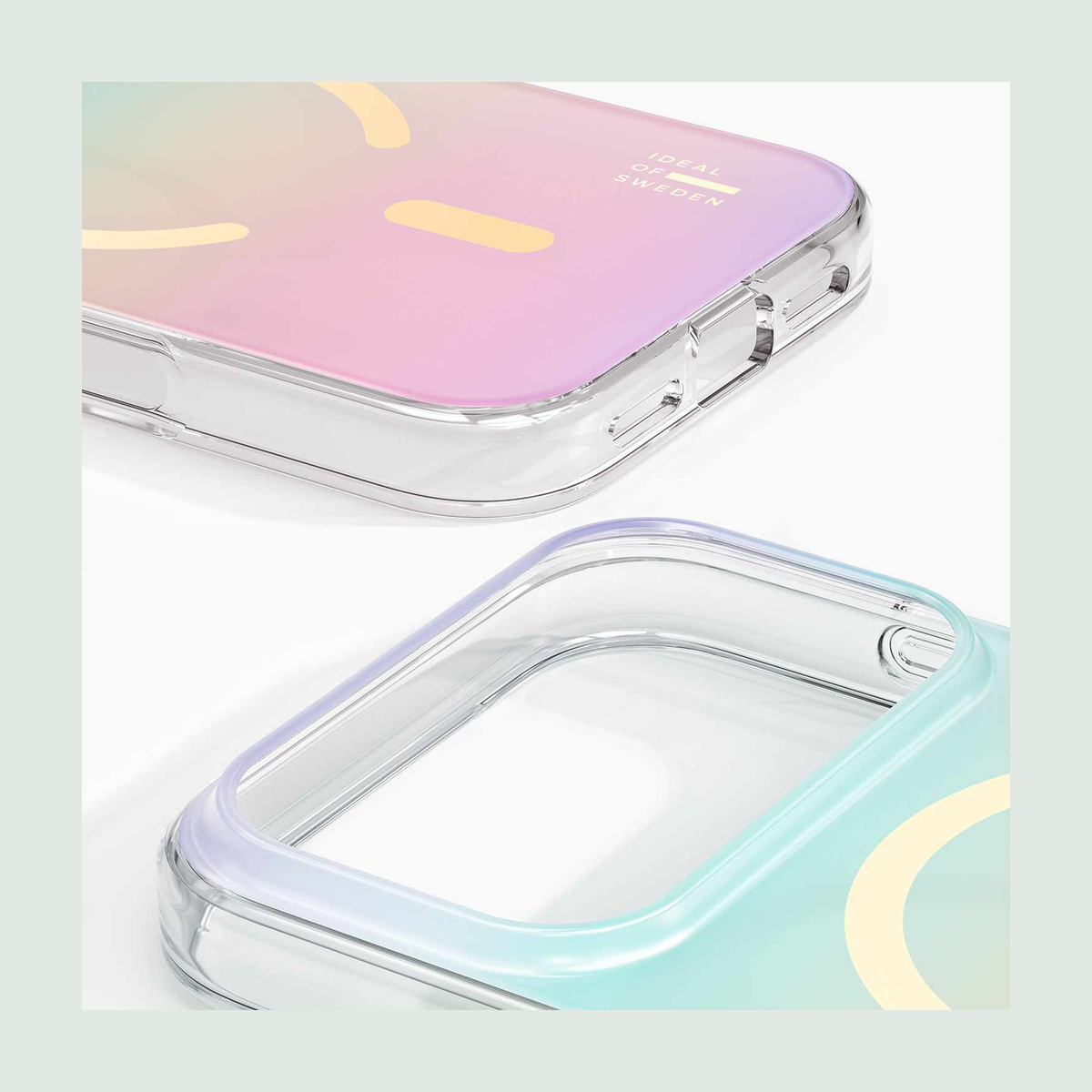 Ideal of Sweden - Clear MagSafe Mid Case Shimmer for iPhone 17 Pro