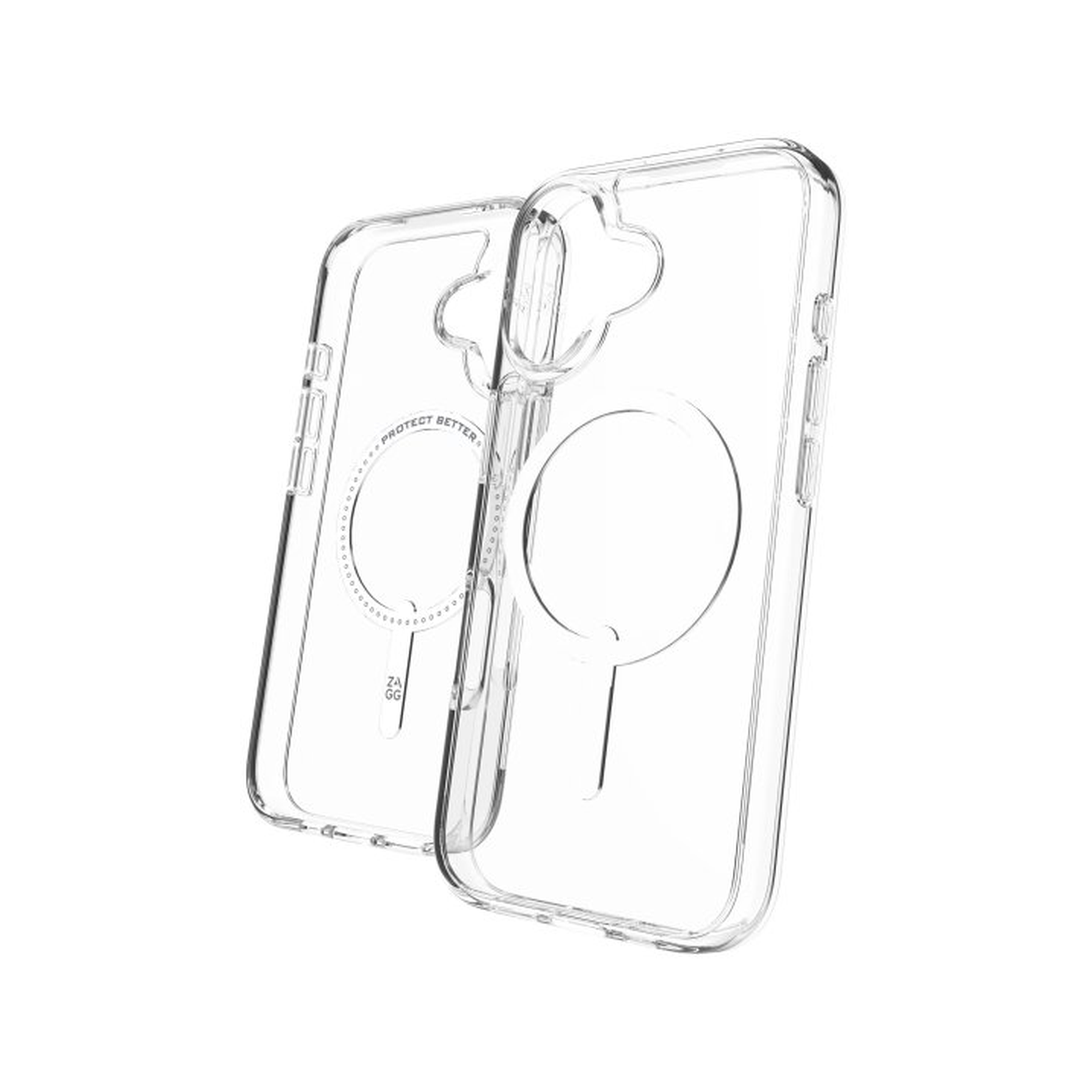 iPhone 17 ZAGG Graphene Crystal Palace Lite Snap Case - Clear