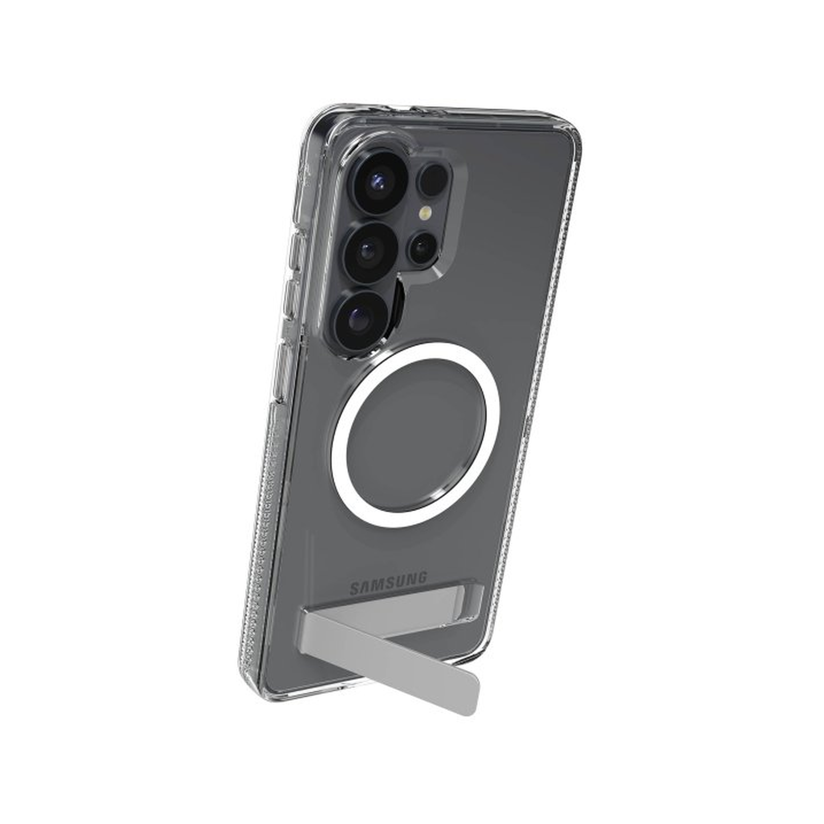 Galaxy S26 Ultra Zagg Crystal Palace Snap Kickstand Case - Clear