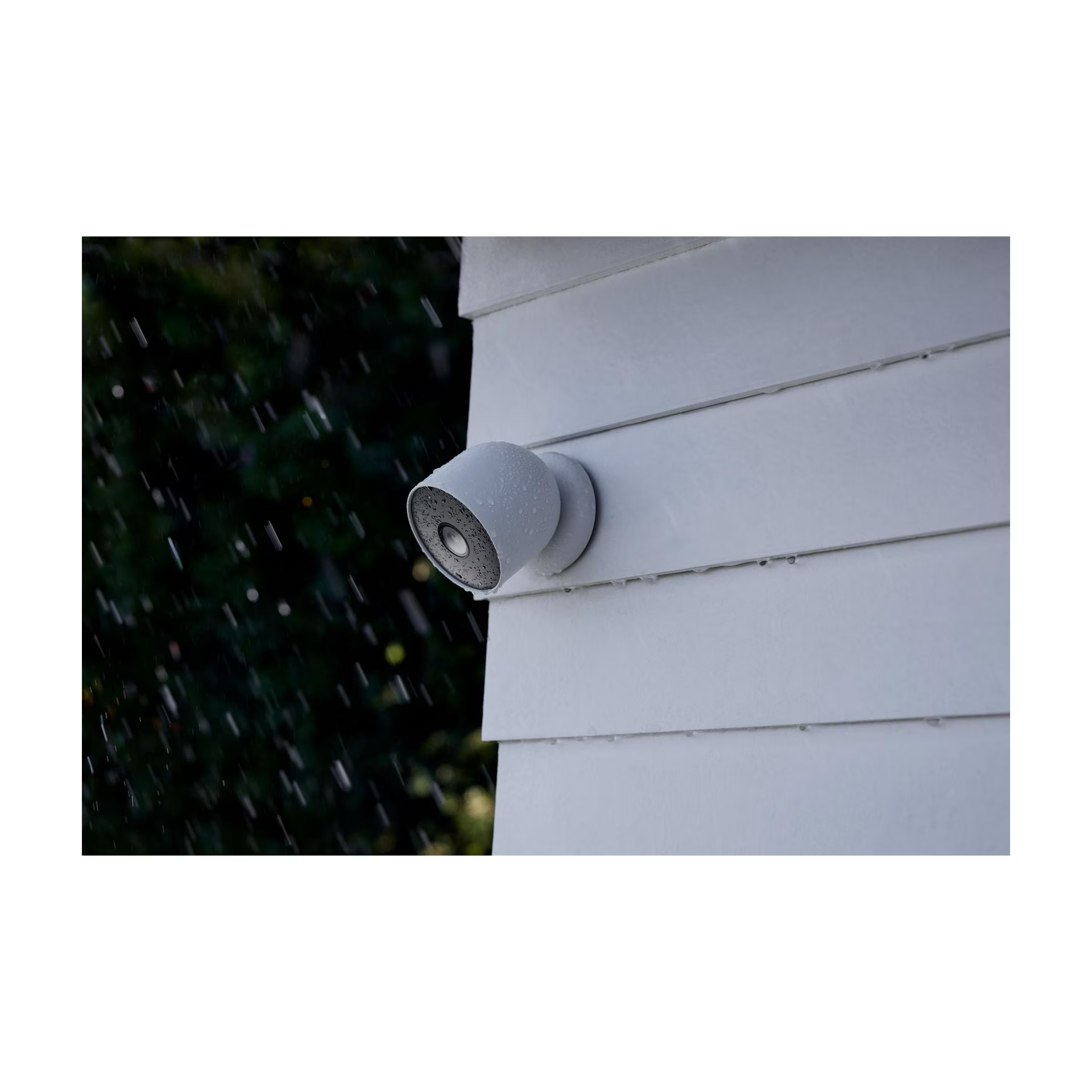 Google - Google Nest Cam (Indoor or Outdoor w/ Battery) 2pk - Indoor or Outdoor w/ Battery