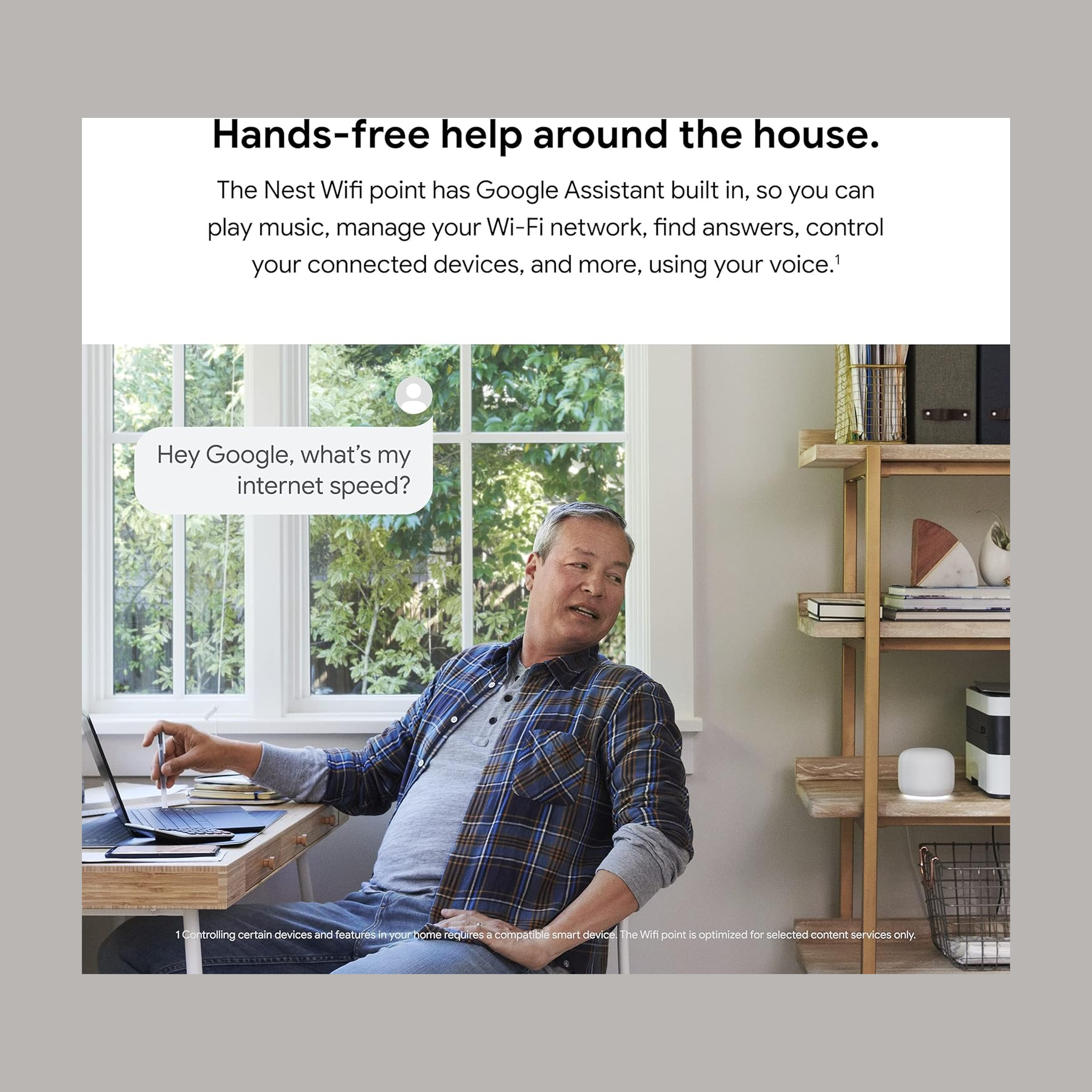 Google Nest Wifi Router & Point (2PK)
