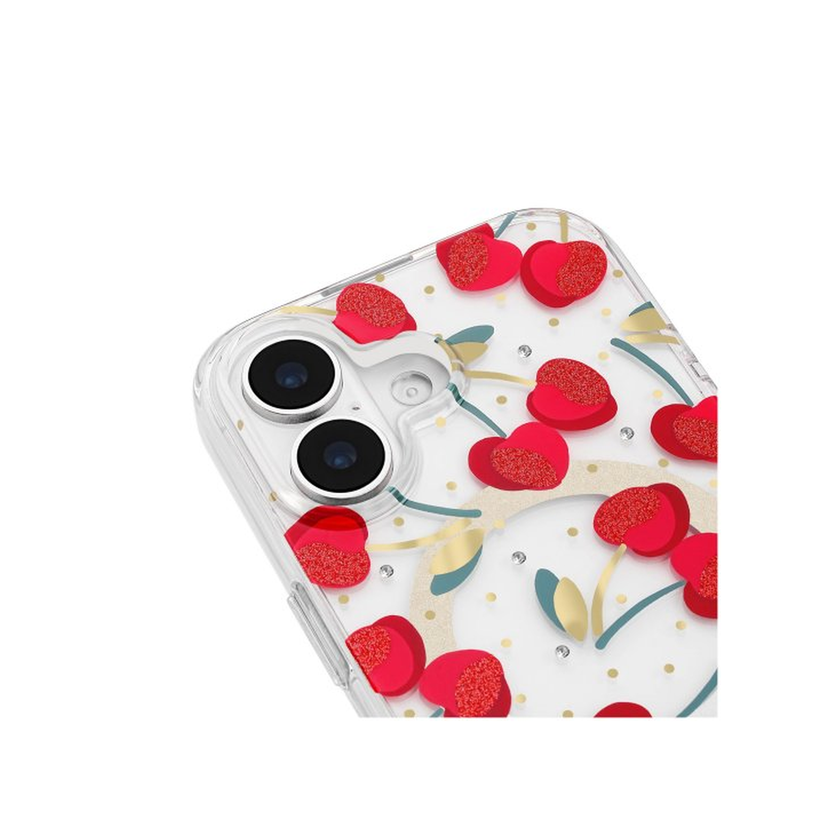 Kate Spade - Protective MagSafe Case for Apple iPhone 17 - Cherry Dot