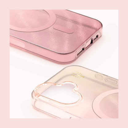 iPhone 17 Ideal Of Sweden Clear Magsafe Case Blush