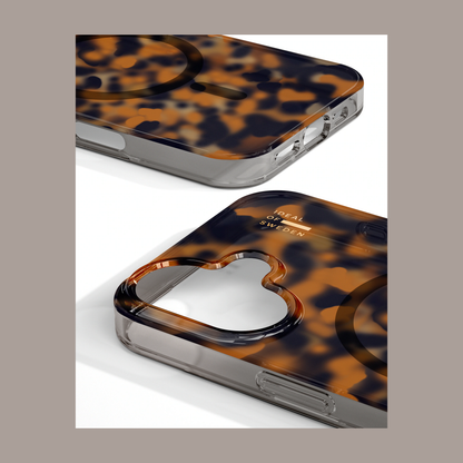 iPhone 17 Ideal Of Sweden Clear Magsafe Case - Tortoise