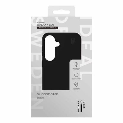 Galaxy S26 Ideal Of Sweden Magsafe Silicone Case - Black
