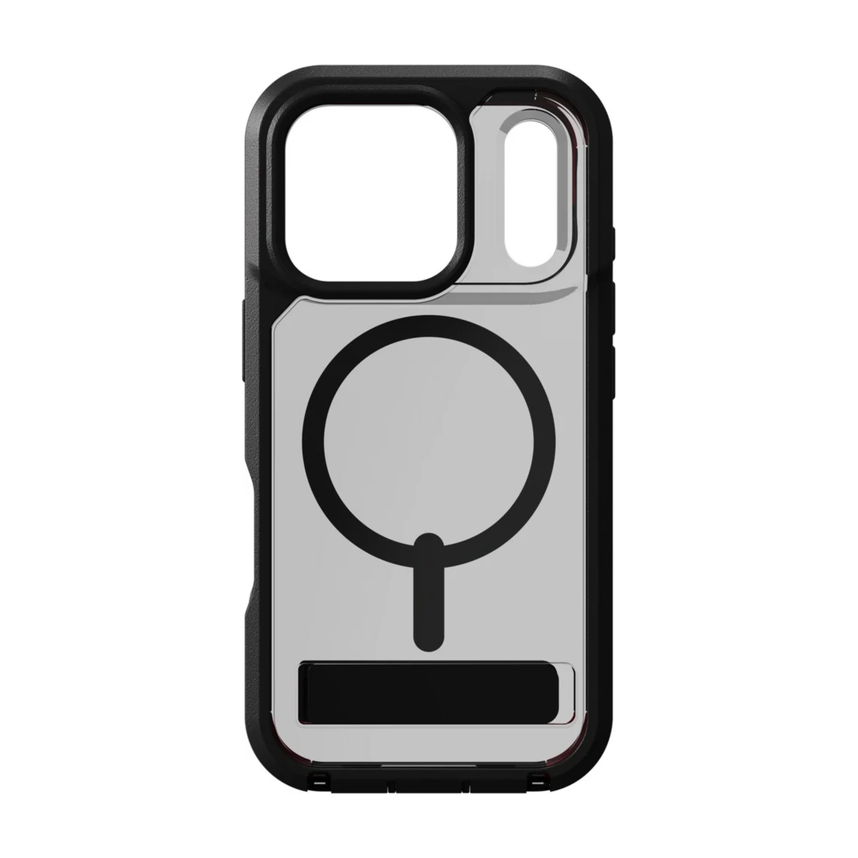 ZAGG - Rainier Snap MagSafe Case with Kickstand for Apple iPhone 17 Pro - Smoke