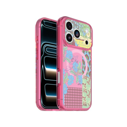 iPhone 18 Pro Otterbox Lumen w/Magnets Case -Patchwork Petals