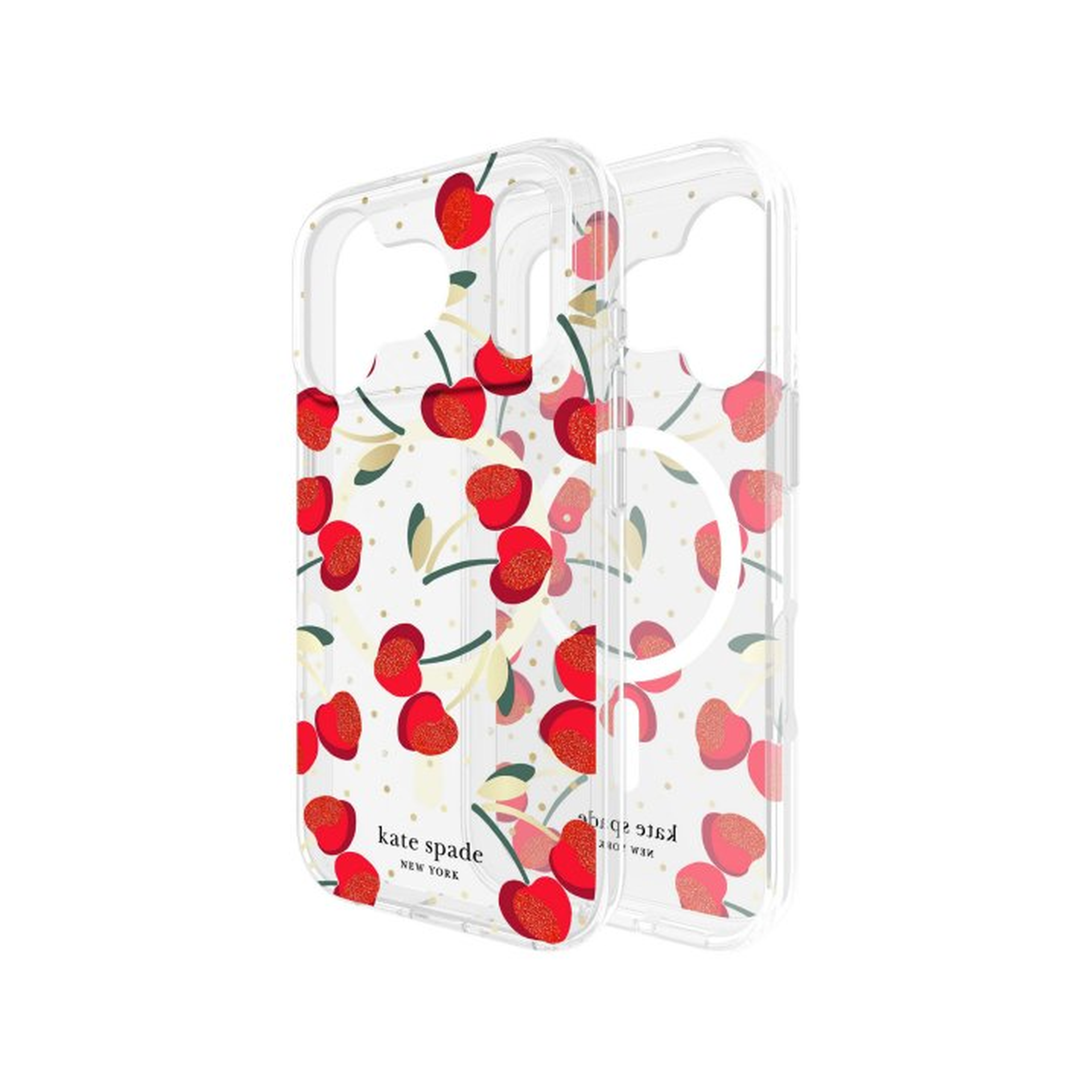 iPhone 17 Pro Kate Spade MagSafe Case - Cherry Dot