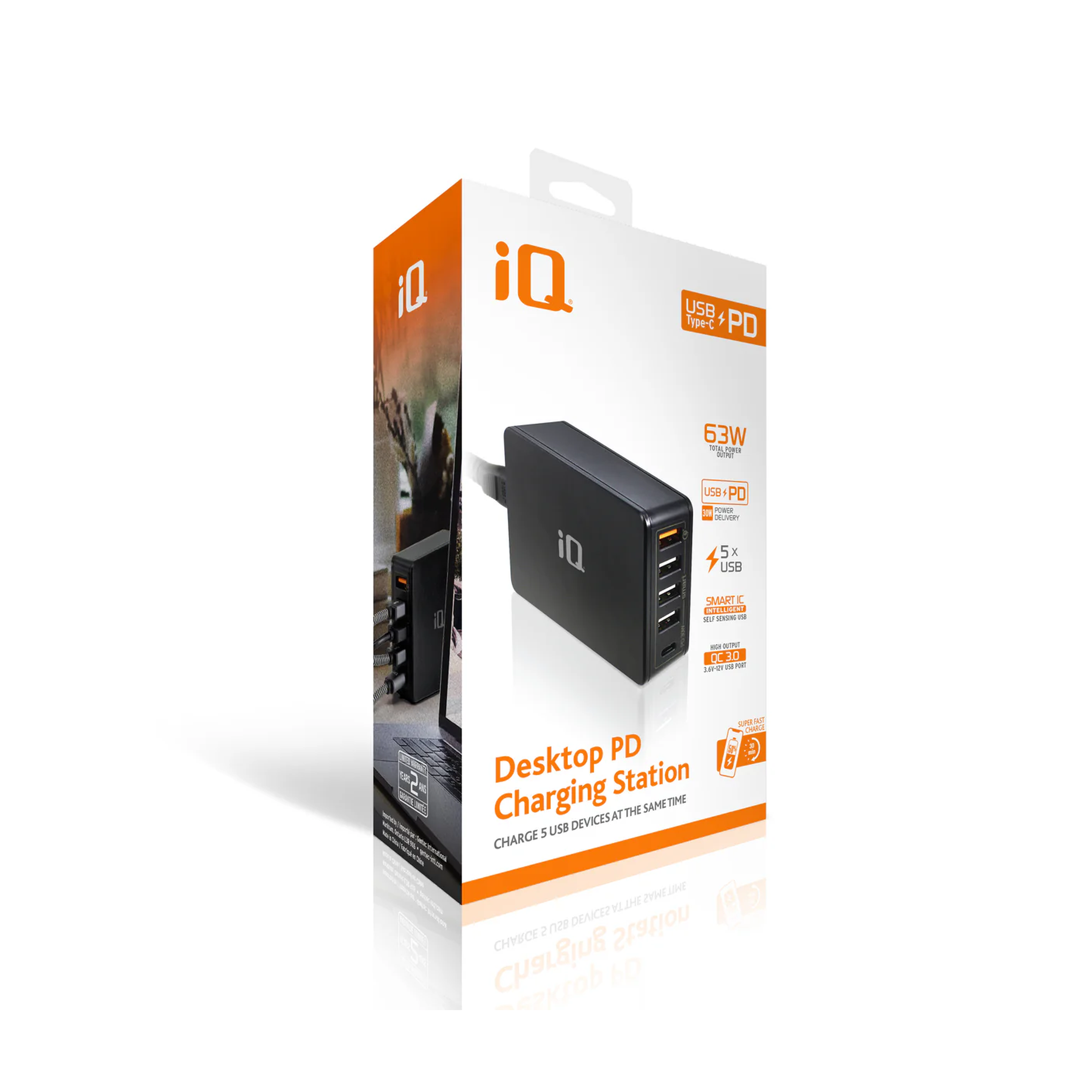 iQ 140W Desktop Charging Station