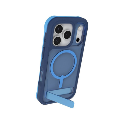 iPhone 17 Pro ZAGG Graphene Rainier Snap Kickstand Case - Cobalt Horizon