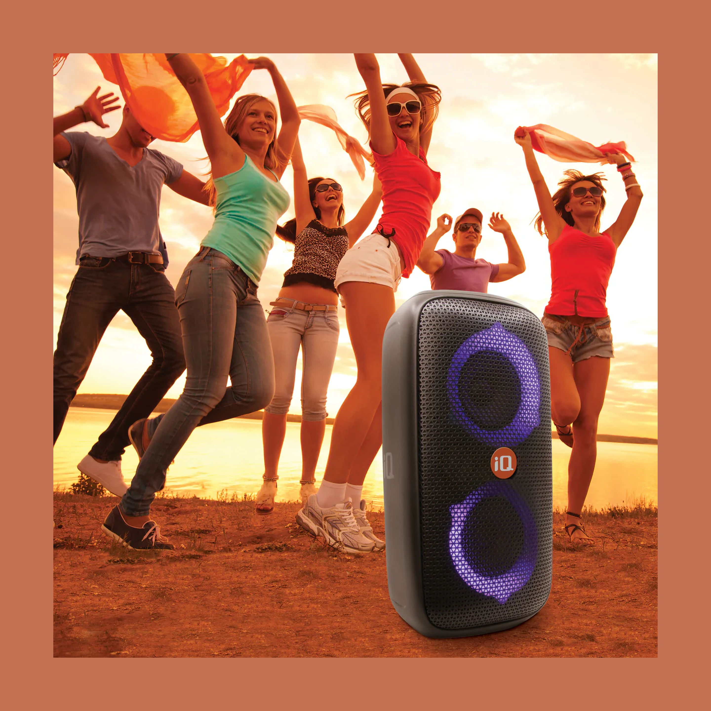iQ Wave Bluetooth Party Speaker