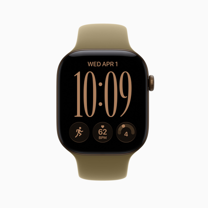 Apple Watch 12 GPS+Cellular - 46mm Dark Bronze