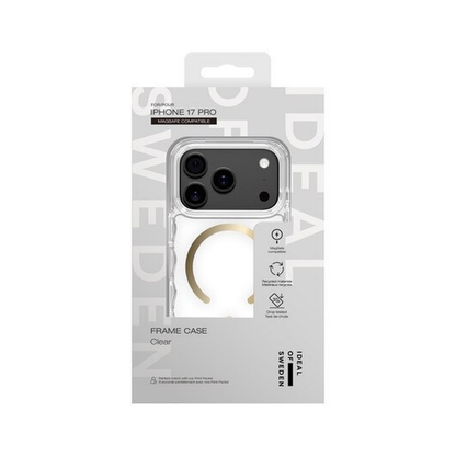 Ideal of Sweden - Frame MagSafe Case Clear for iPhone 17 Pro