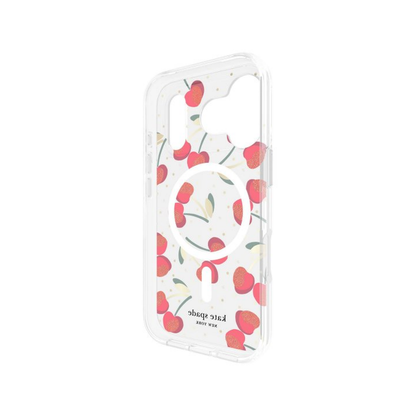 iPhone 17 Pro Kate Spade MagSafe Case - Cherry Dot
