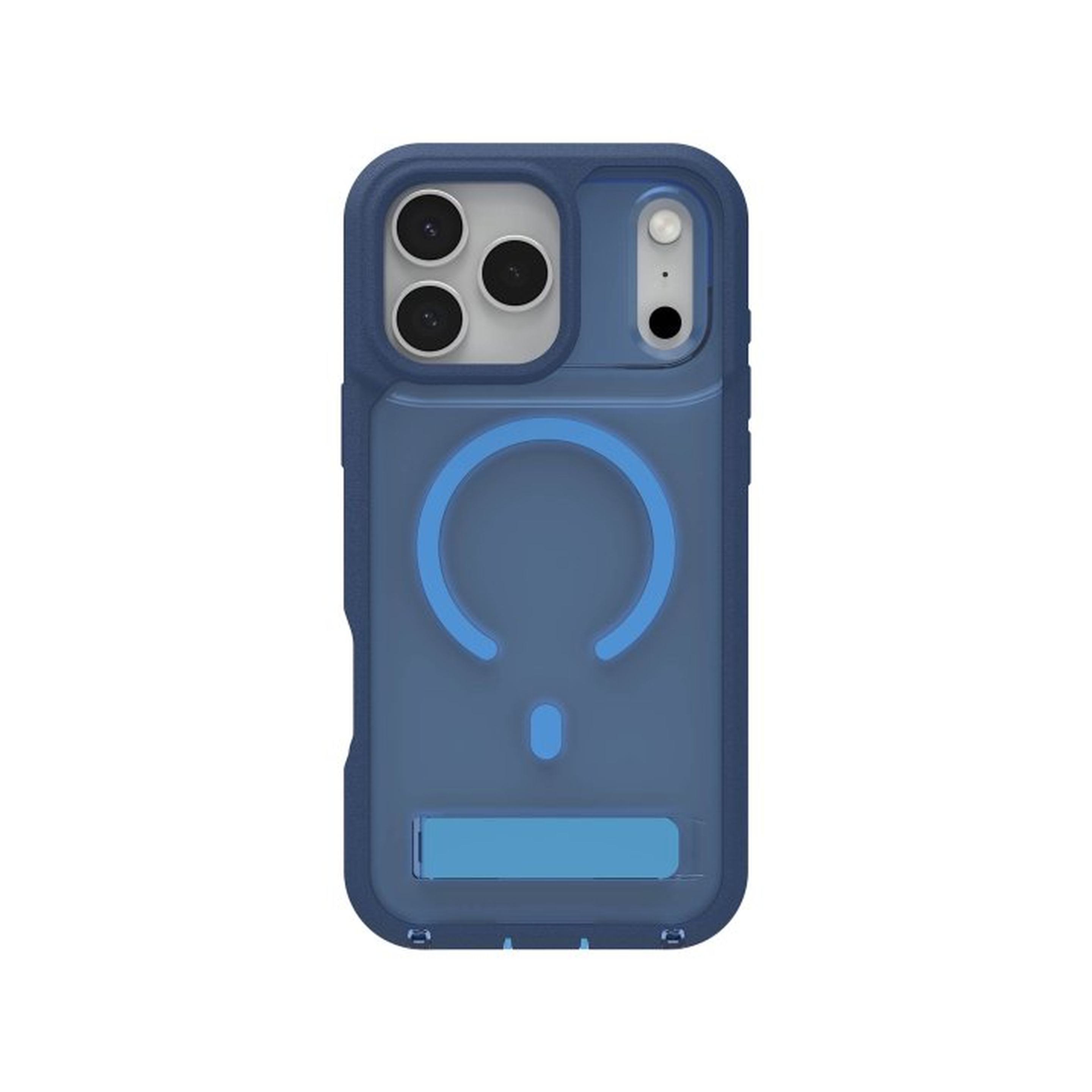 iPhone 17 Pro Max ZAGG Graphene Rainier Snap Kickstand Case - Cobalt Horizon