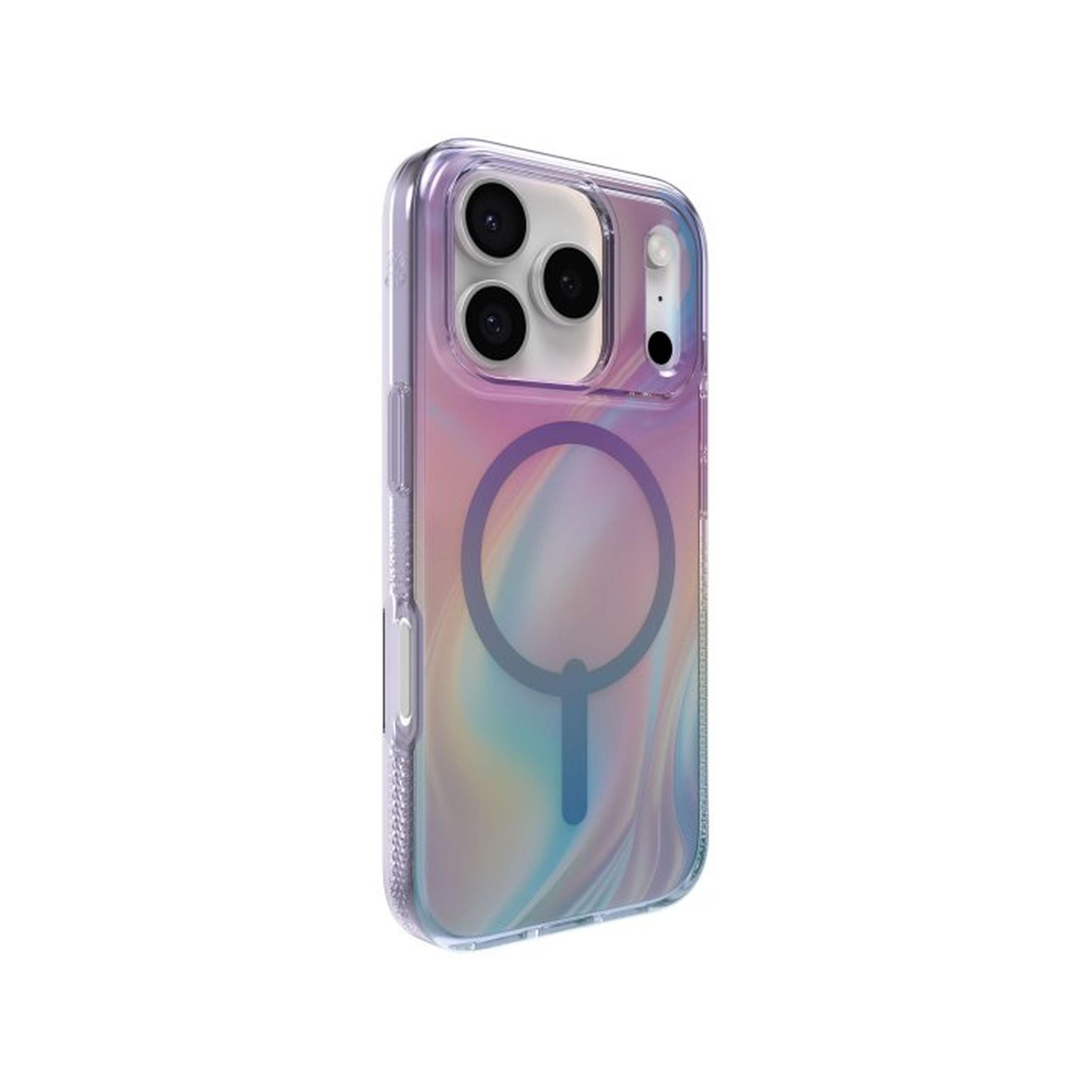iPhone 17 Pro ZAGG Graphene Milan Snap Case - Iridescent Lights