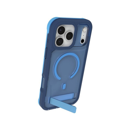 iPhone 17 Pro Max ZAGG Graphene Rainier Snap Kickstand Case - Cobalt Horizon