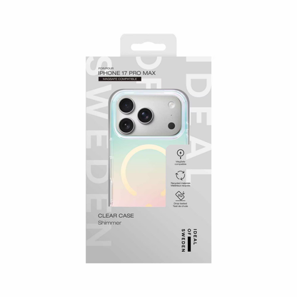 Ideal of Sweden - Clear MagSafe Mid Case Shimmer for iPhone 17 Pro Max