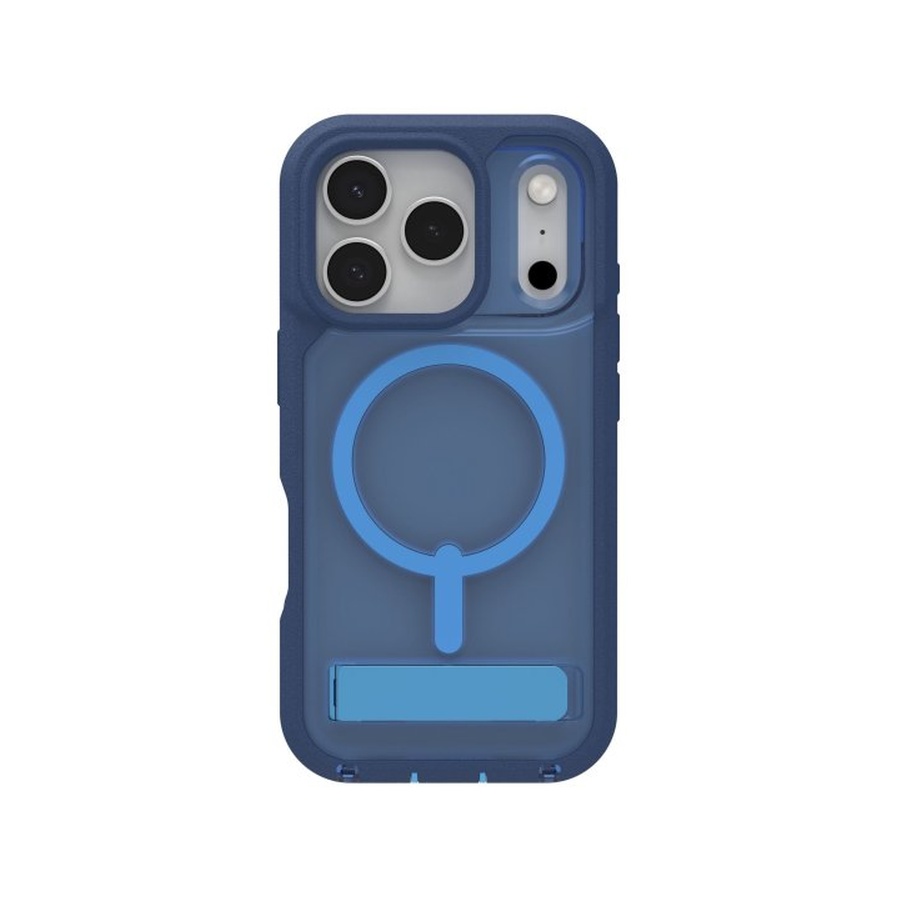 iPhone 17 Pro ZAGG Graphene Rainier Snap Kickstand Case - Cobalt Horizon