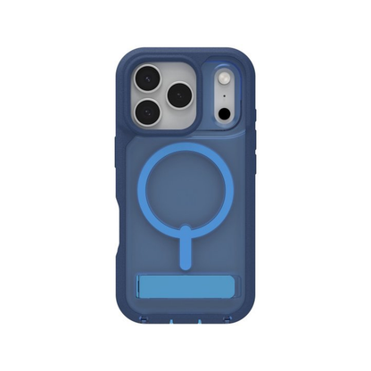 iPhone 17 Pro ZAGG Graphene Rainier Snap Kickstand Case - Cobalt Horizon
