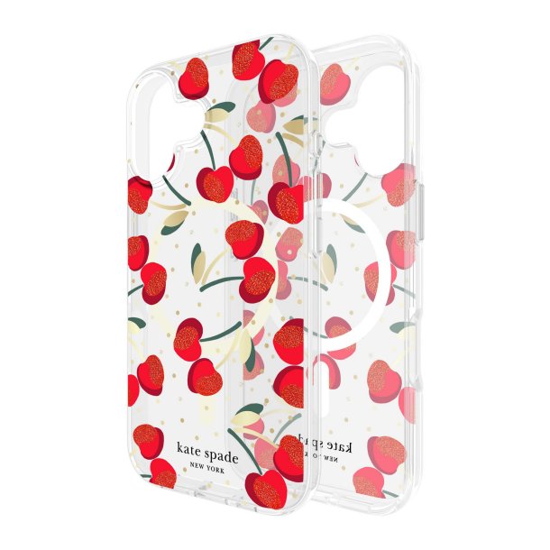 iPhoneアクセサリー kate spade iPhone17 Cherry Dot MagSafe iPhone 17 Kate Spade MagSafe Case - Cherry Dot