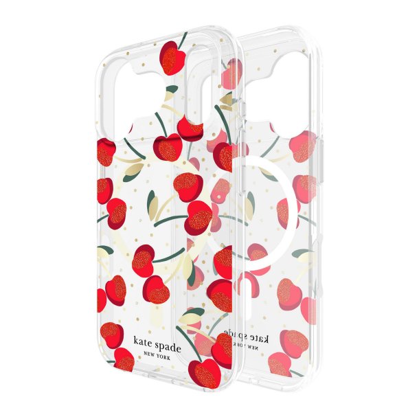 iPhoneアクセサリー kate spade iPhone17 Cherry Dot MagSafe iPhone 17 Pro Max Kate Spade MagSafe Case - Cherry Dot