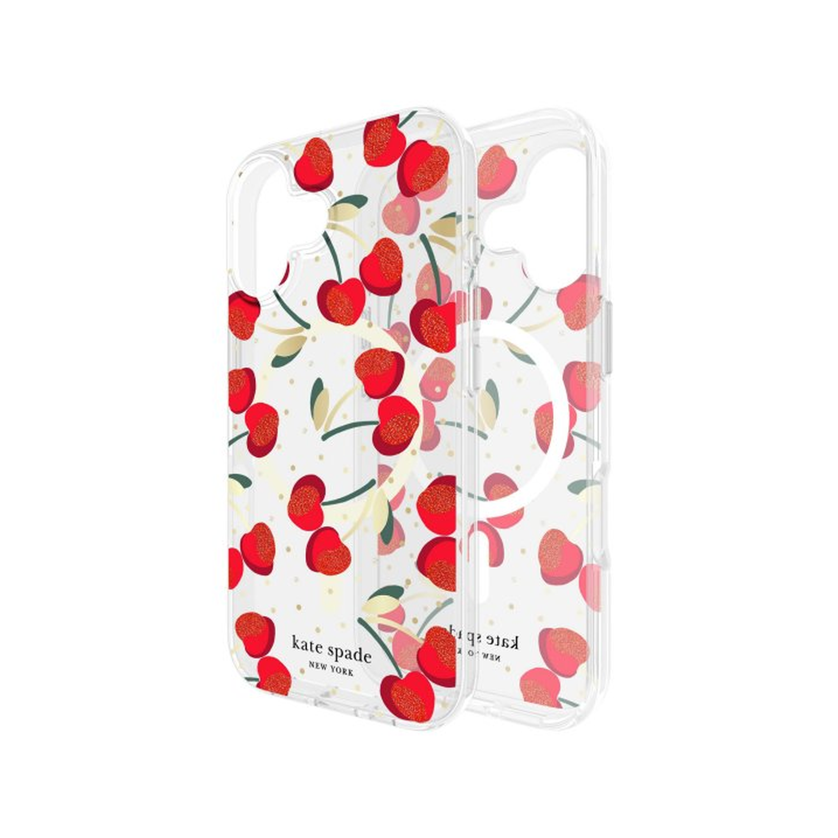 Kate Spade - Protective MagSafe Case for Apple iPhone 17 - Cherry Dot