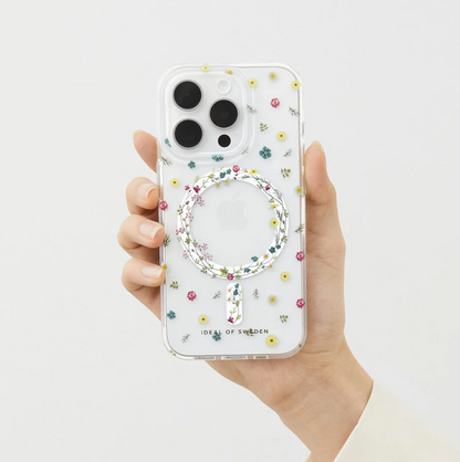 Galaxy S25 Ultra Ideal Of Sweden Clear Magsafe Case - Floral