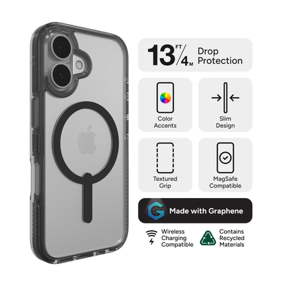 iPhone 16 Zagg Santa Cruz Snap Case
