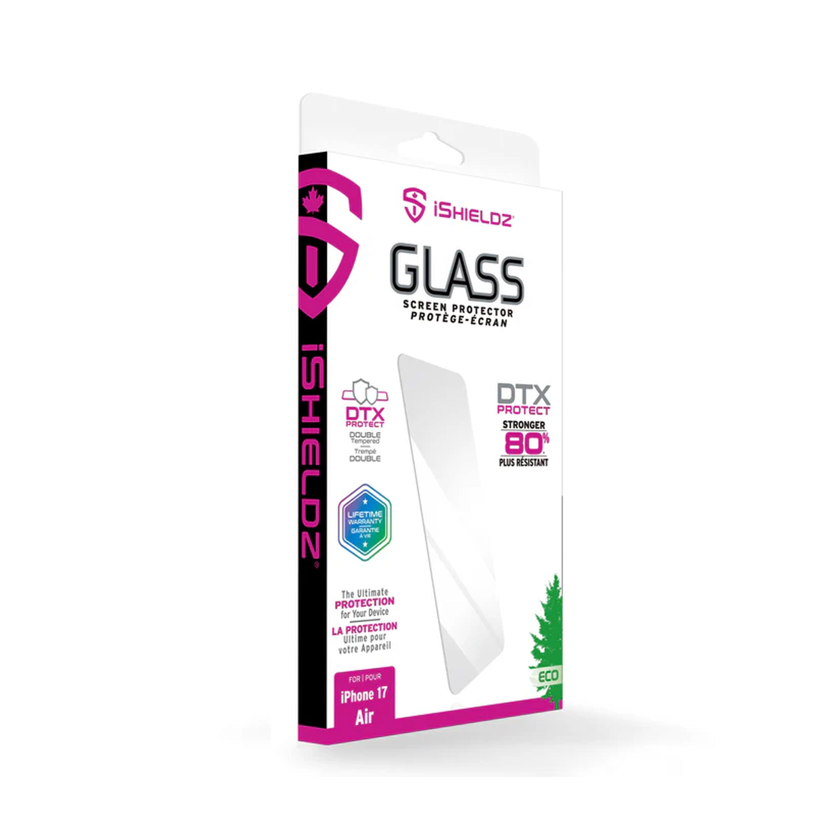 iPhone 17 Air iShieldz Tempered Glass Screen Protector