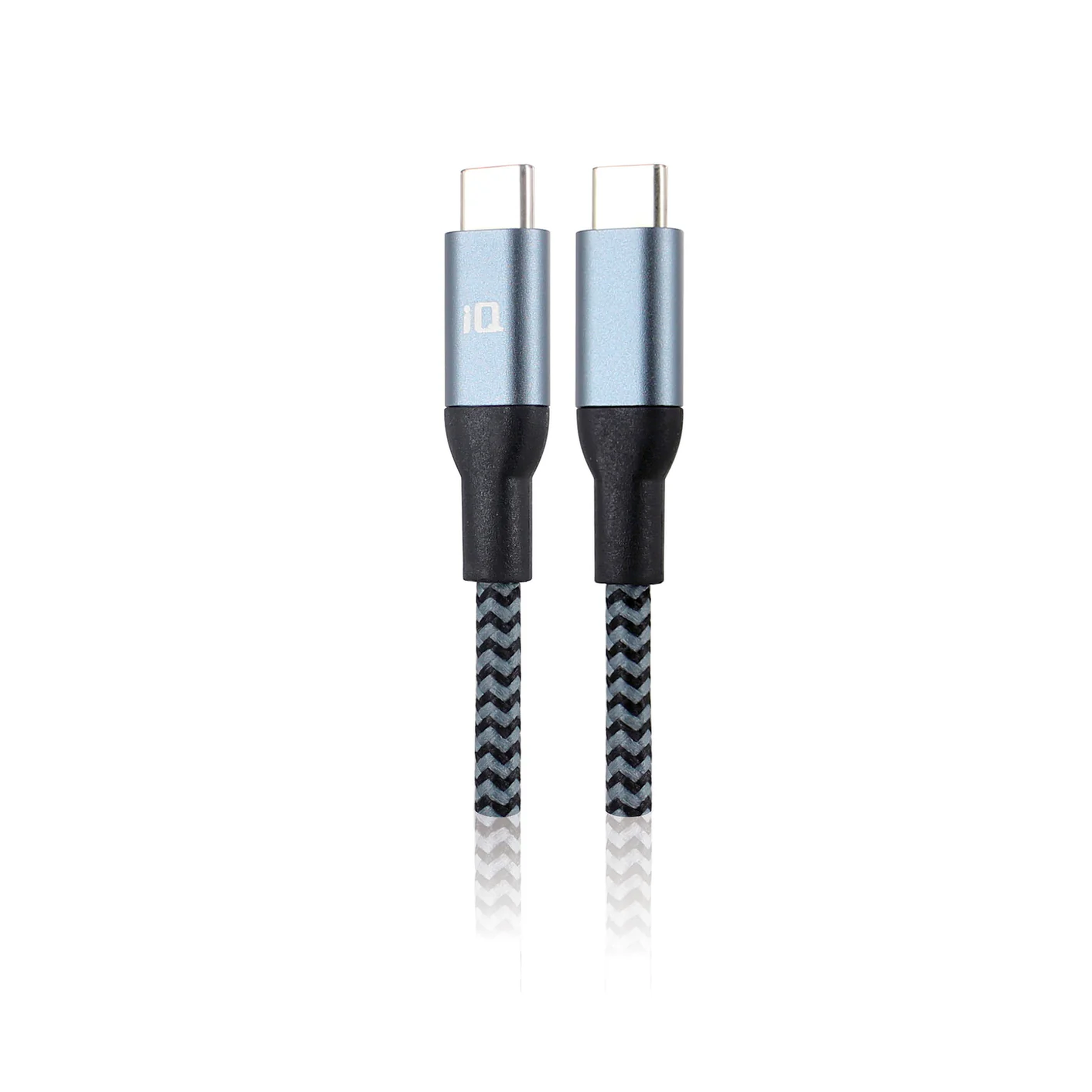 iQ USB Type-C to Type-C Cable - Braided - 1.8m/6ft