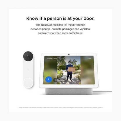 Google - Nest Doorbell(Battery)