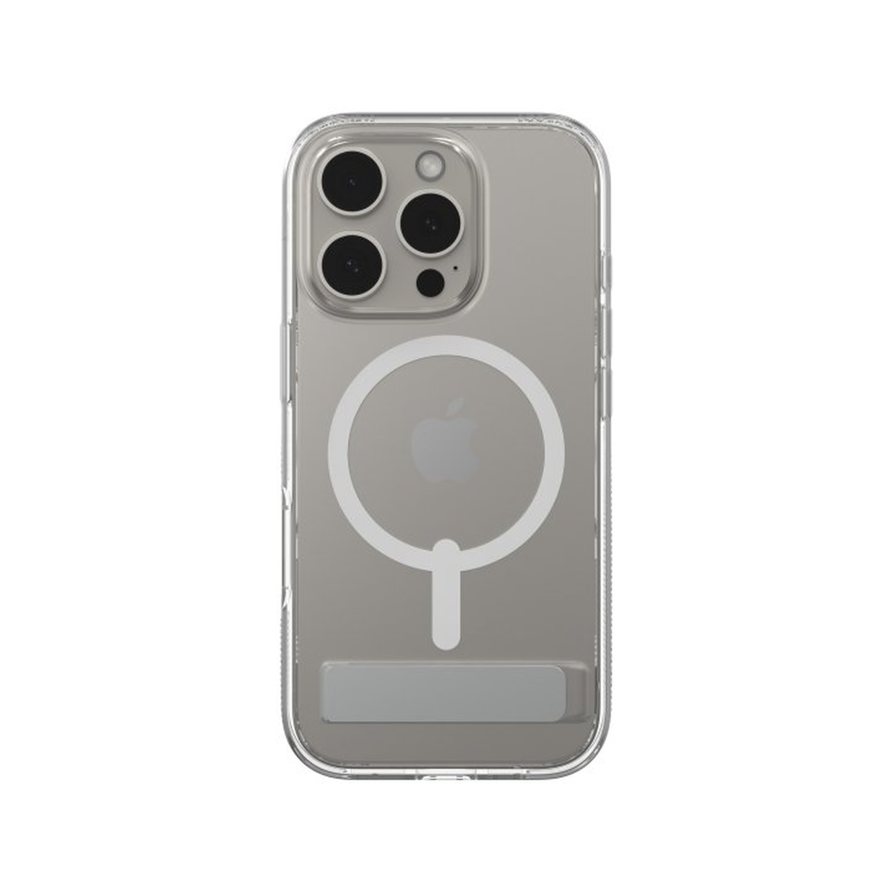 iPhone 16 Pro Zagg Crystal Palace Snap Kickstand Case - Clear
