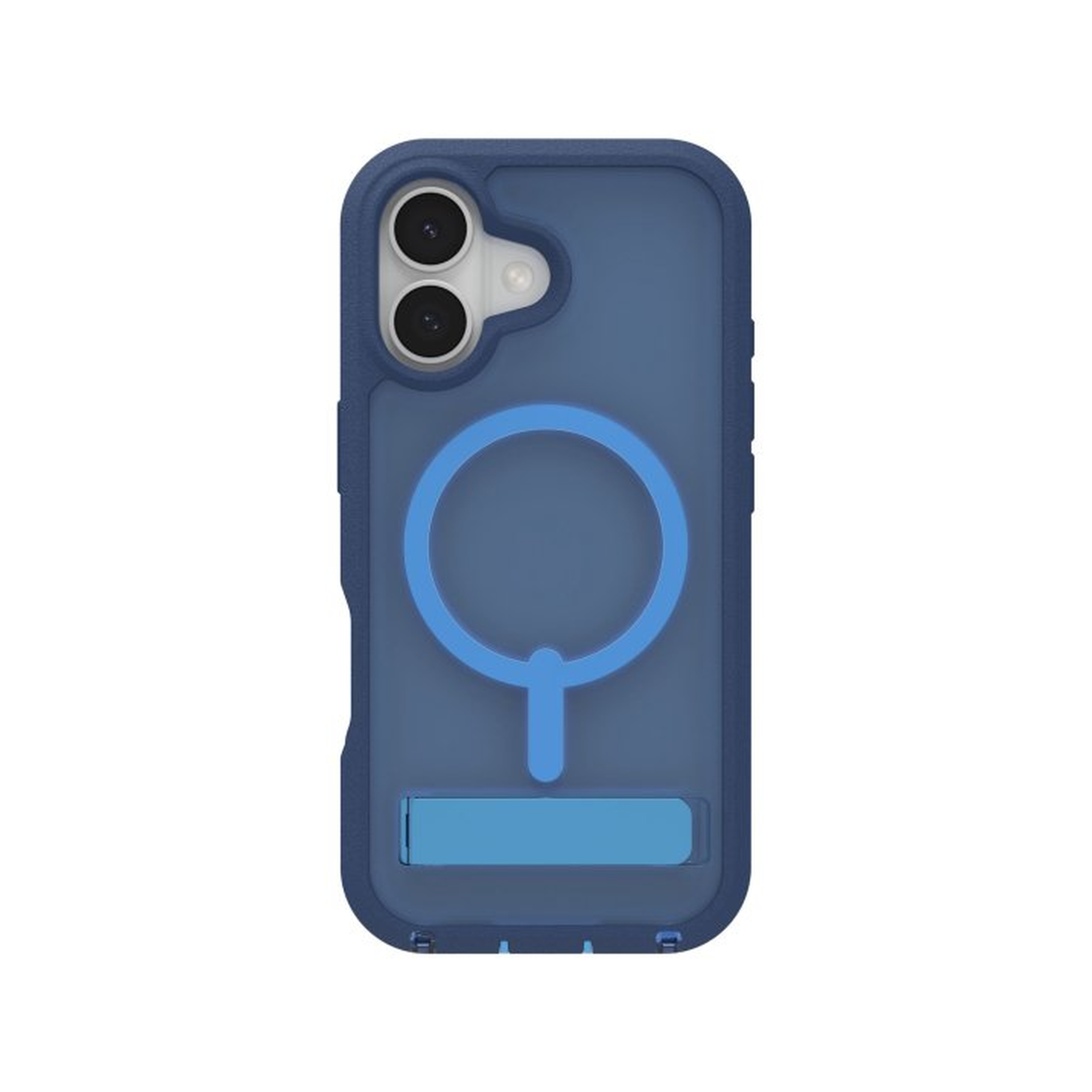 iPhone 17 ZAGG Graphene Rainier Snap Kickstand Case - Cobalt Horizon