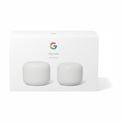 Google Nest Wifi Router & Point (2PK)