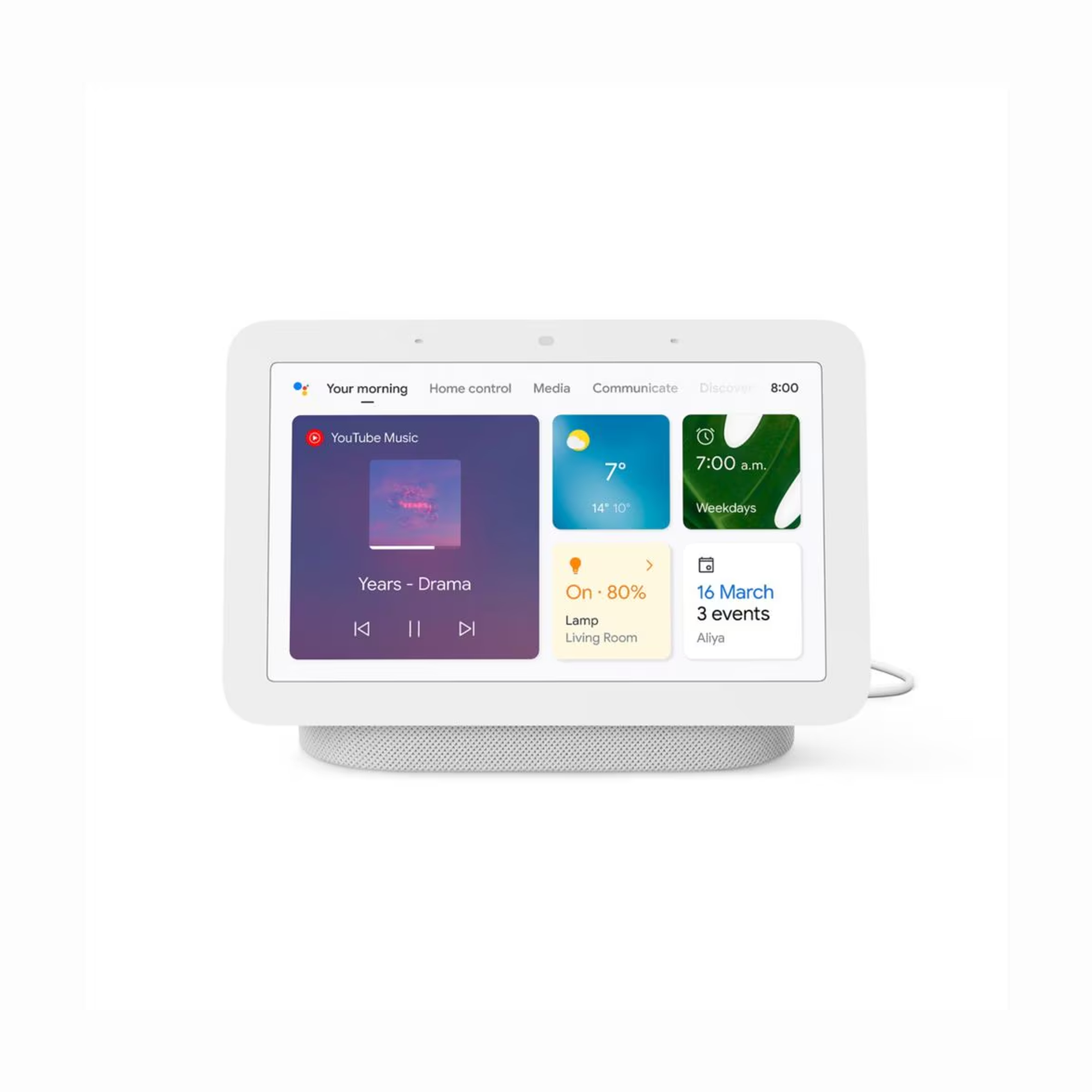 Google Nest Hub (Gen 2) - Chalk