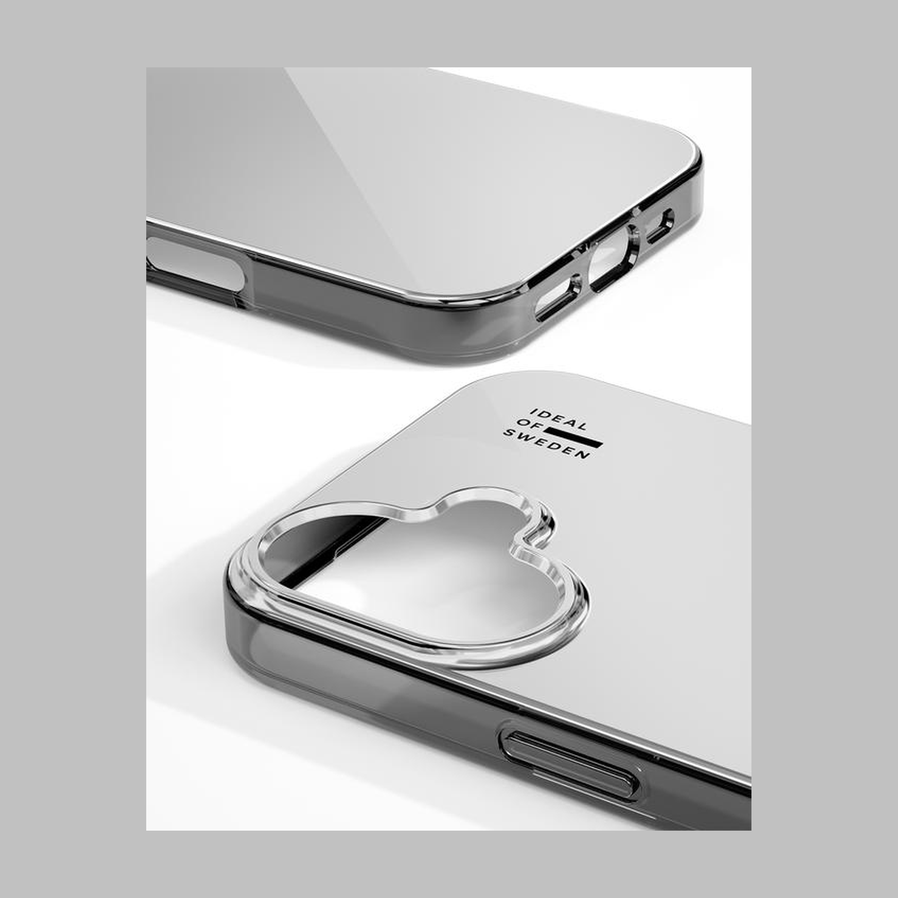 iPhone 16 Ideal Of Sweden Clear Case - Mirror