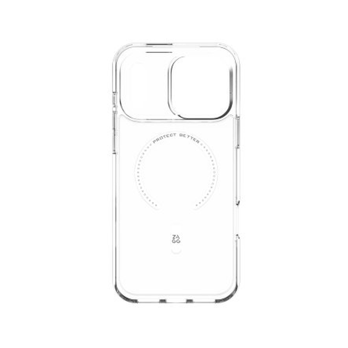 iPhone 18 Pro Max Zagg Crystal Palace Snap Case - Clear