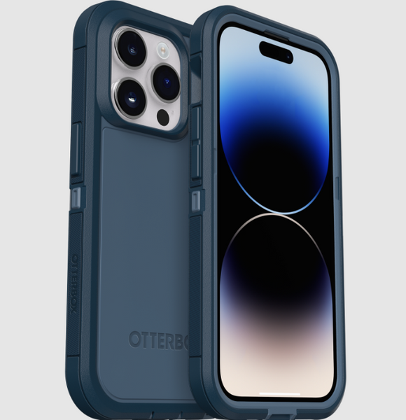 iPhone 14 Pro: Otterbox Defender XT Magsafe Series Case : Green (Open