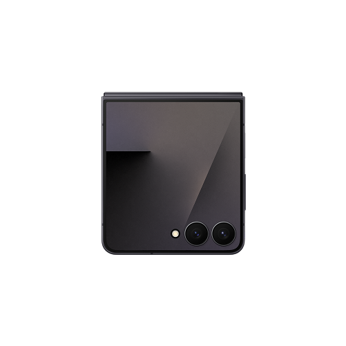 Back view of a folded Galaxy Z Flip7