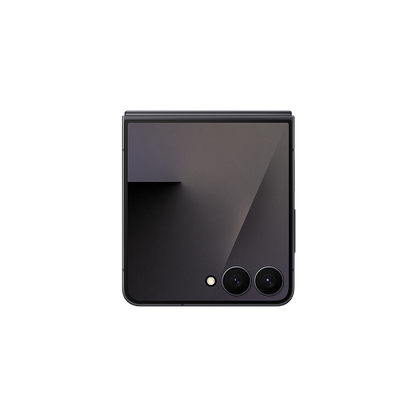 Back view of a folded Galaxy Z Flip7