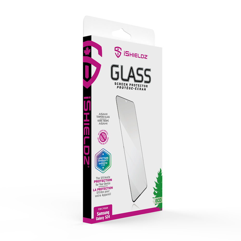 Galaxy S24 Ishieldz Tempered Glass Screen Protector FP
