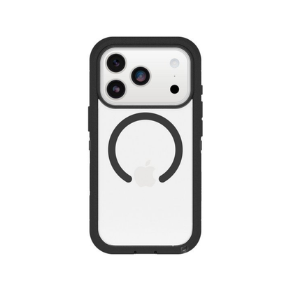 iPhone 17 Pro - OtterBox - Defender Pro XT Clear MagSafe Case w/Camera Control Dark Side